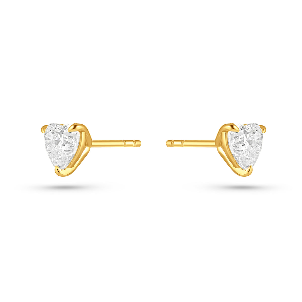 Heart Studs