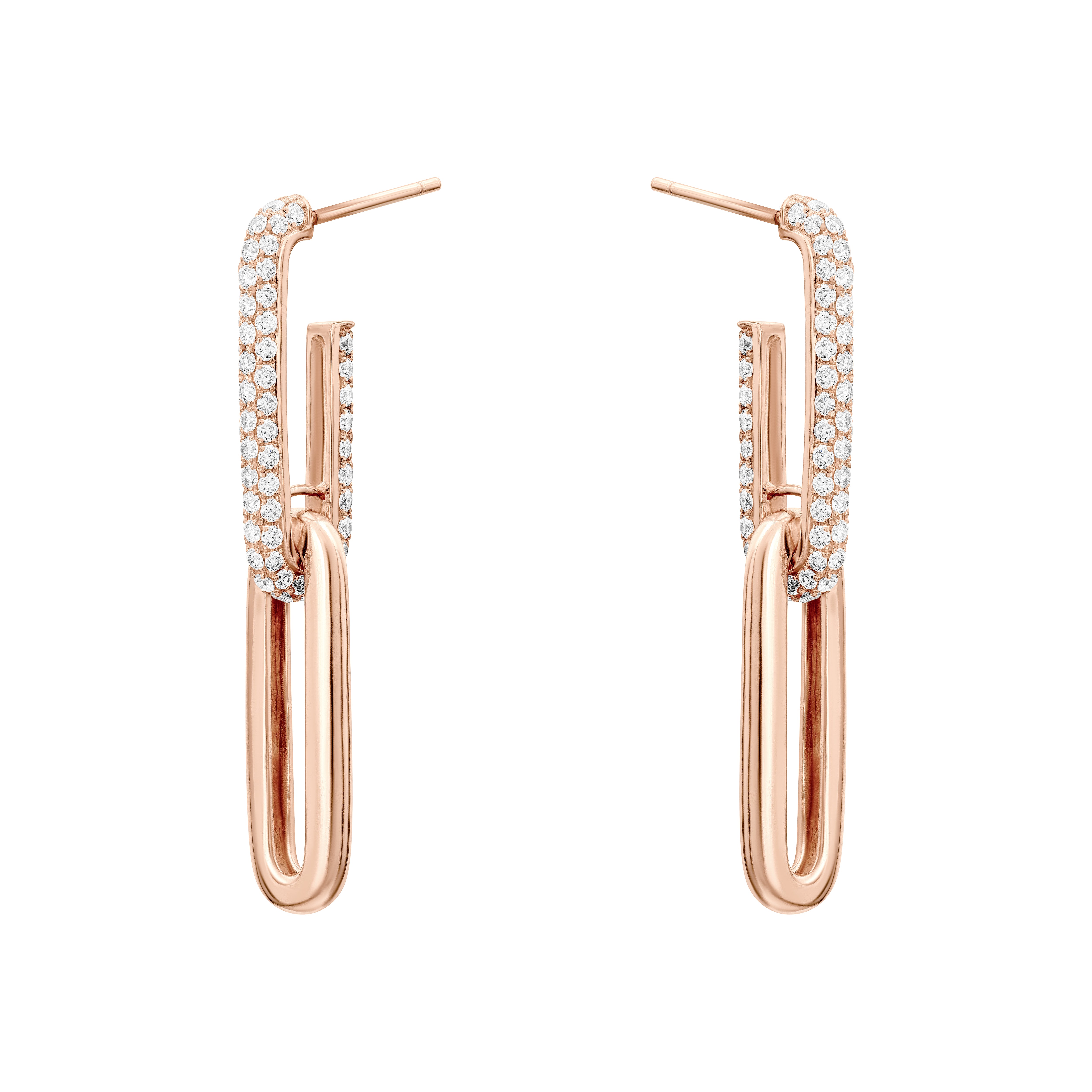 Paperclip Earring