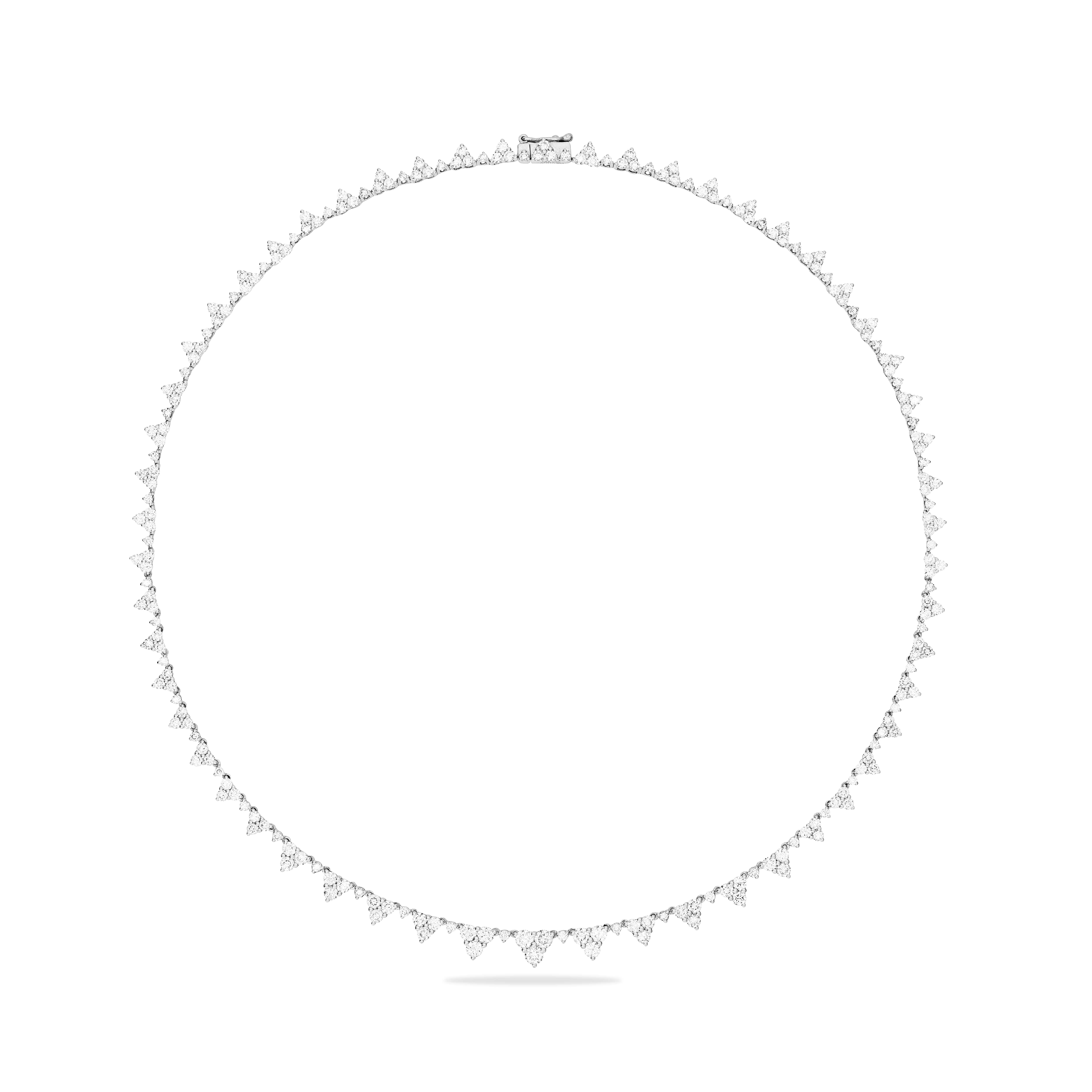 Congruent - Lab Diamond & 18k gold tennis necklace