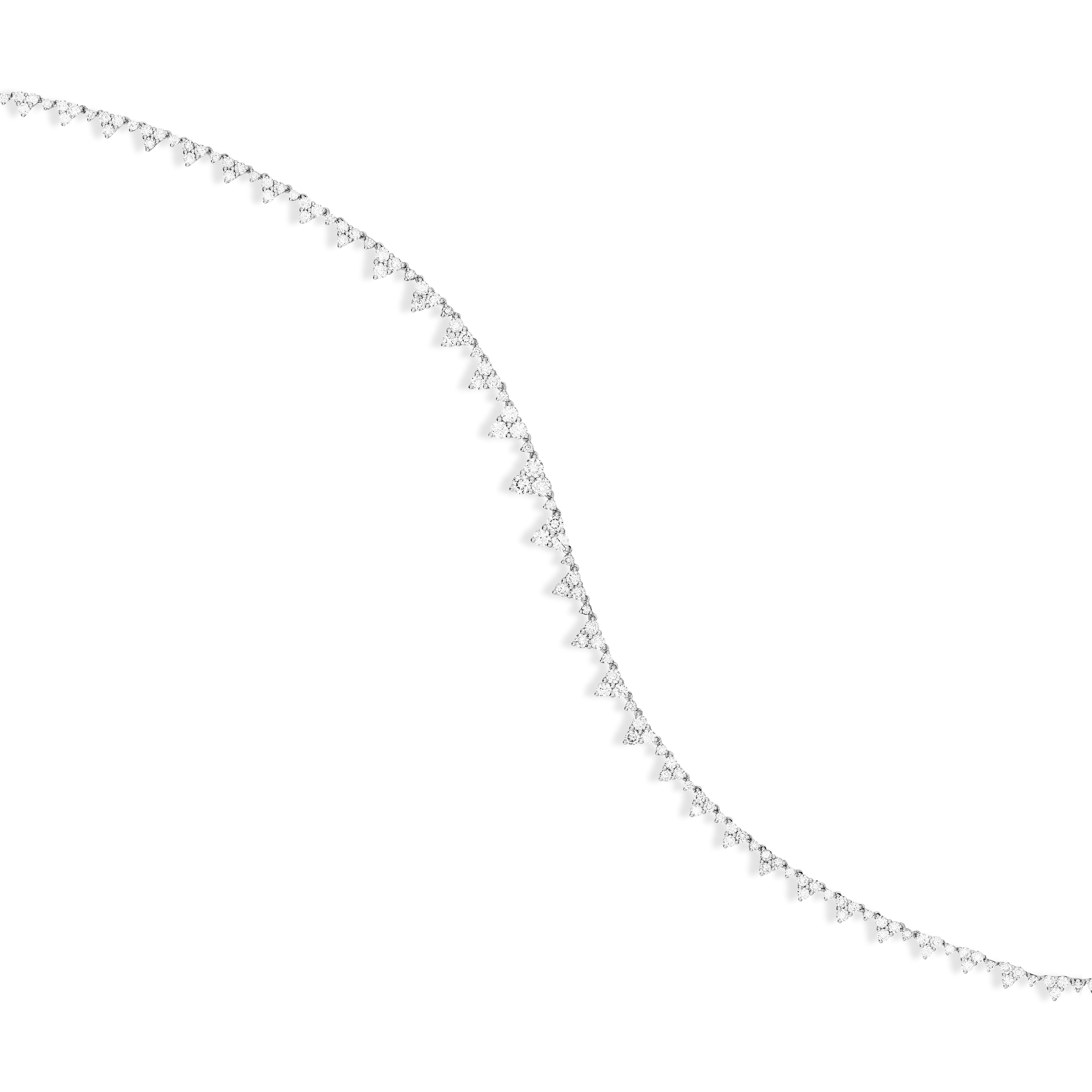 Congruent - Lab Diamond & 18k gold tennis necklace