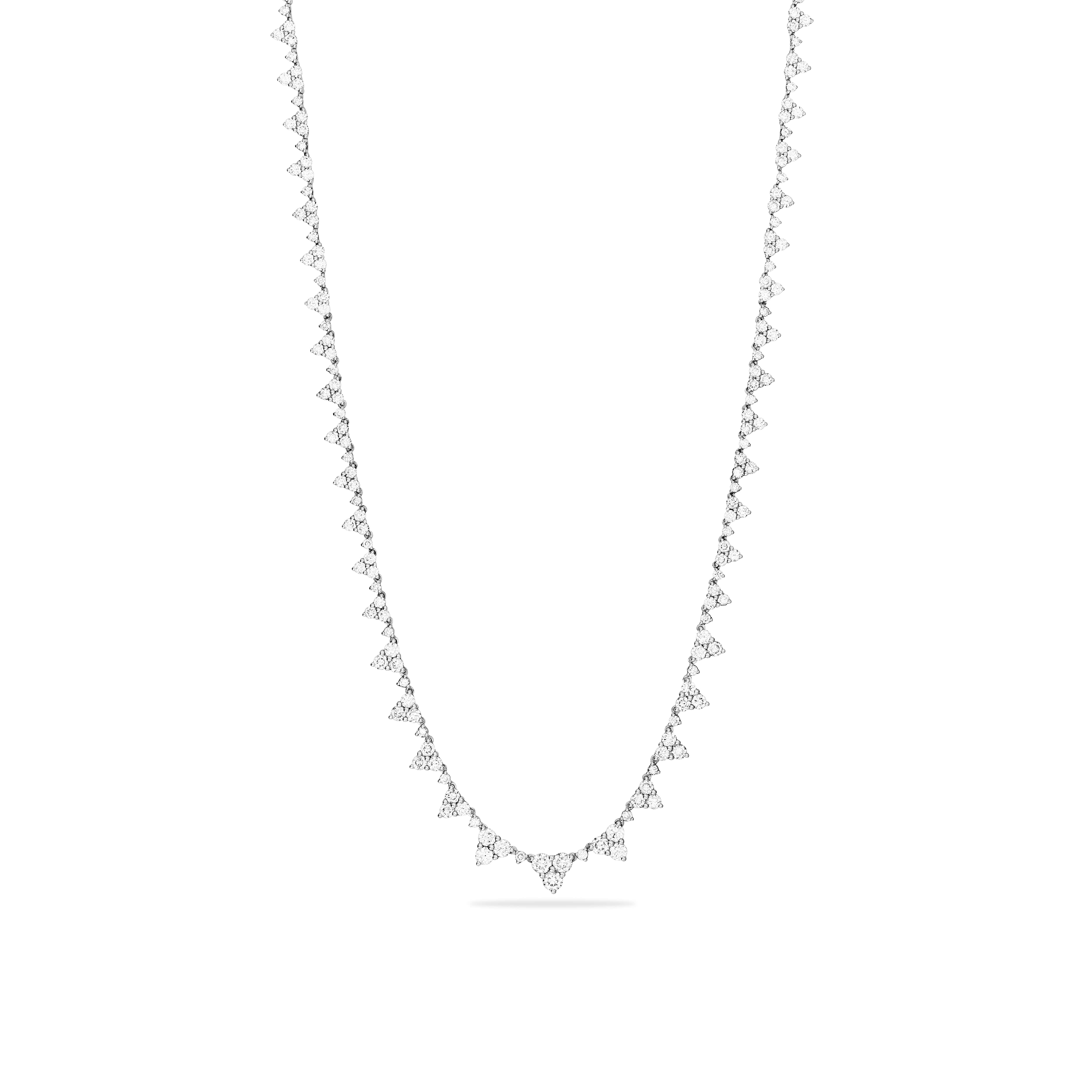 Congruent - Lab Diamond & 18k gold tennis necklace