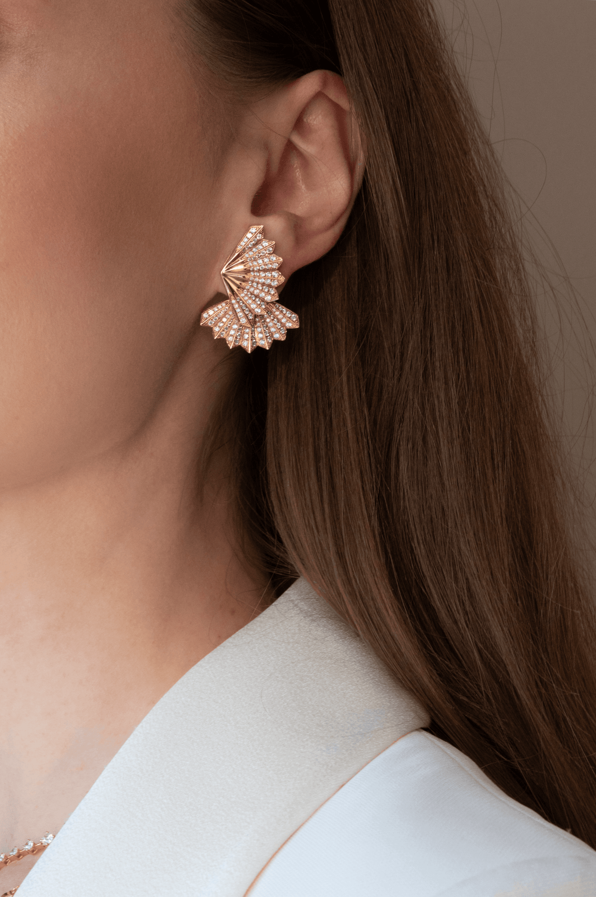 Pavé Flamenco Ear Jacket