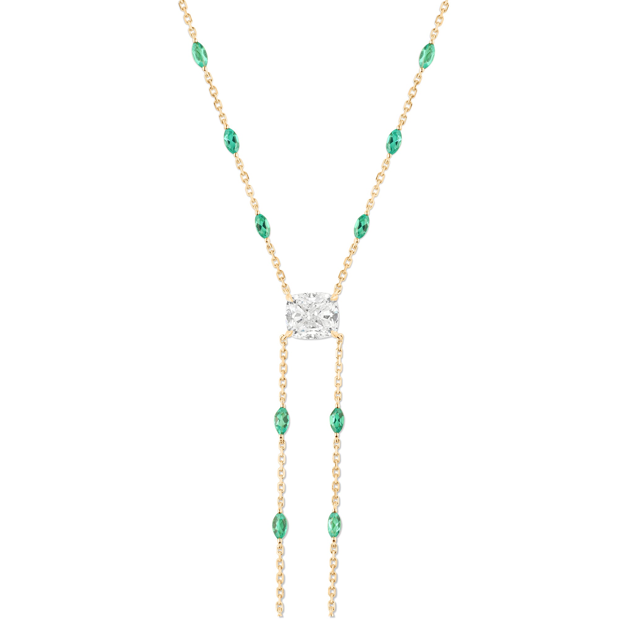 Meridian Emerald Lariat