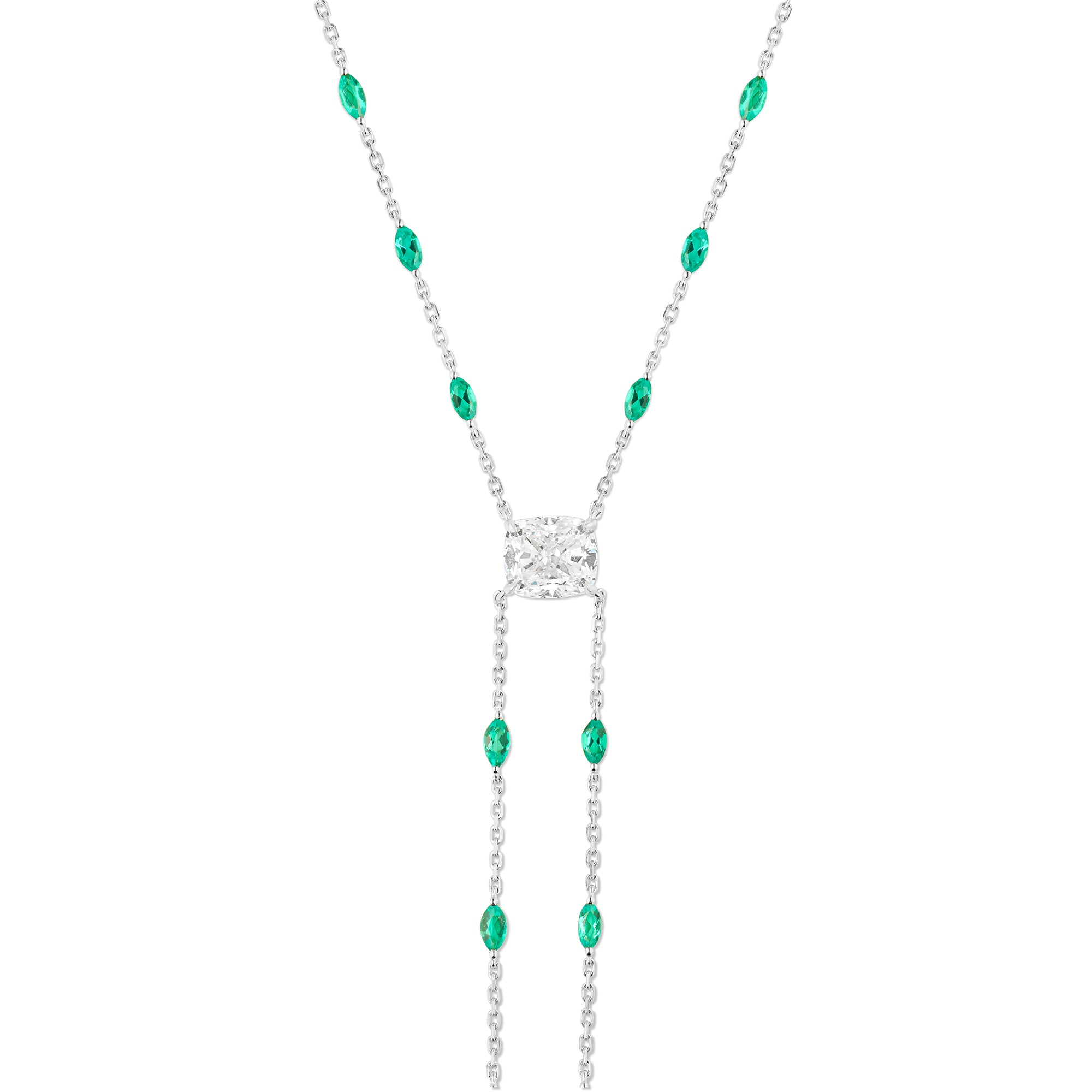 Meridian Emerald Lariat