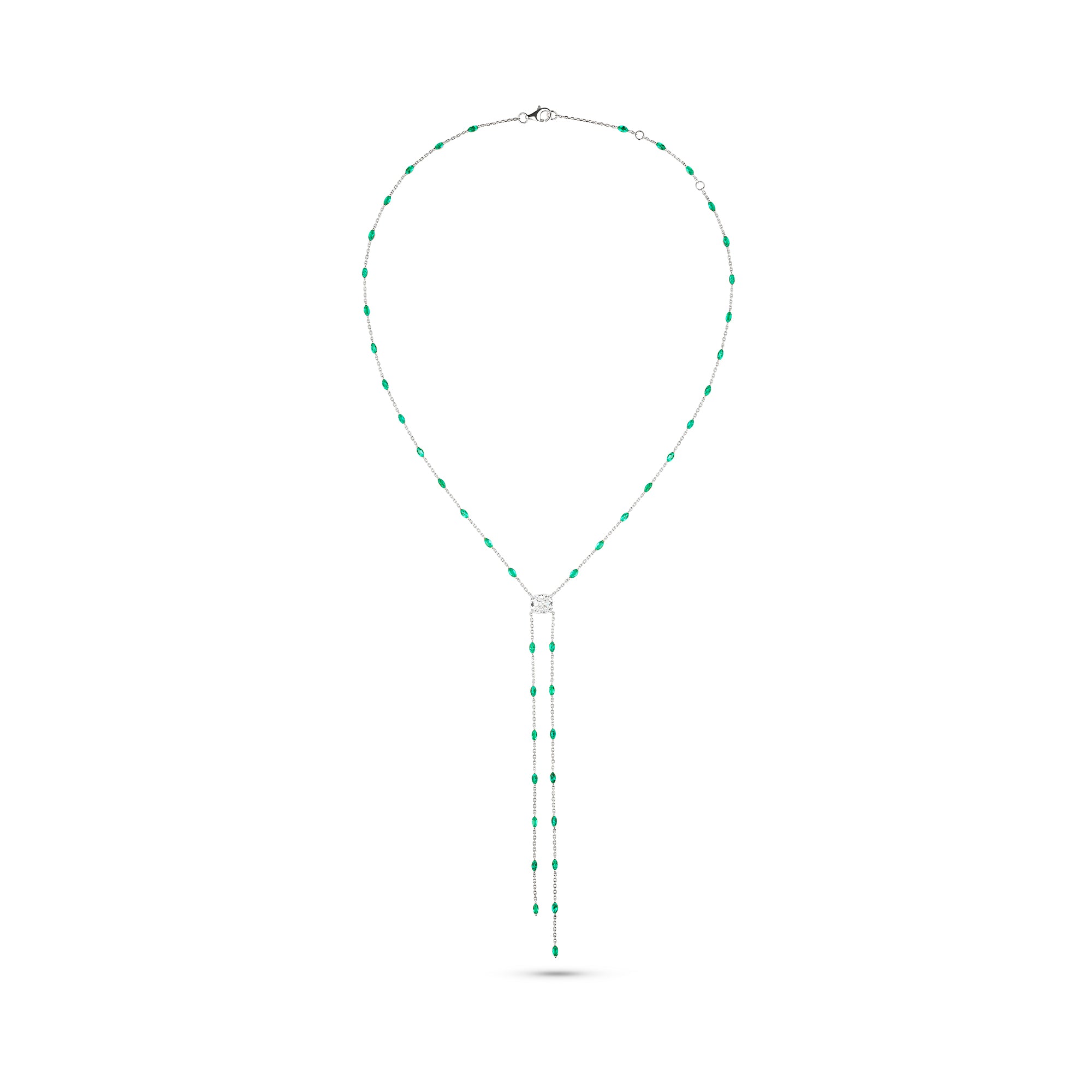 Meridian Emerald Lariat