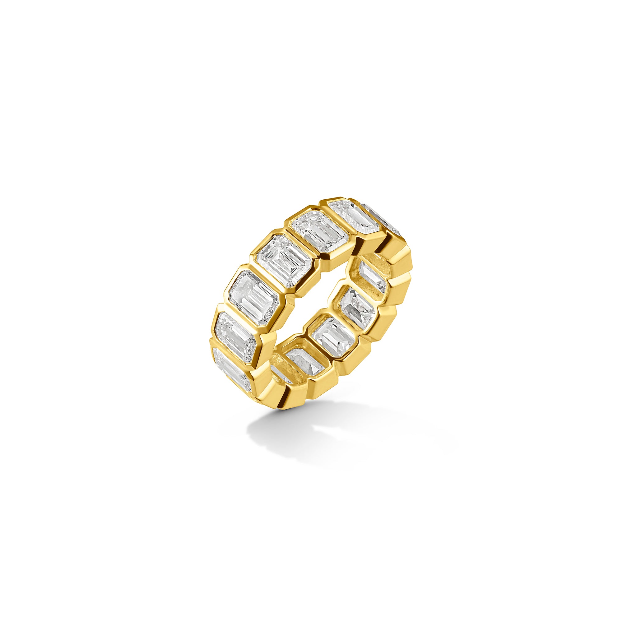 Emerald Bezel Band