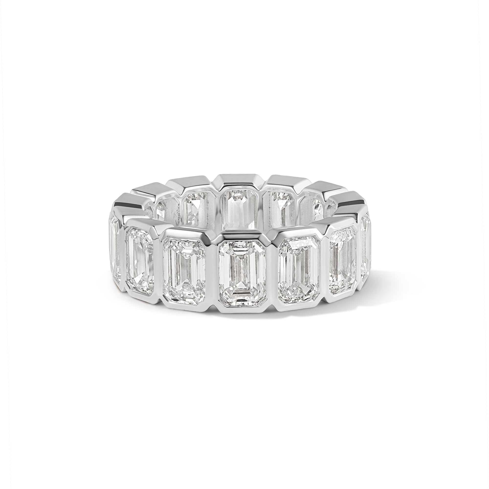 Emerald Bezel Band