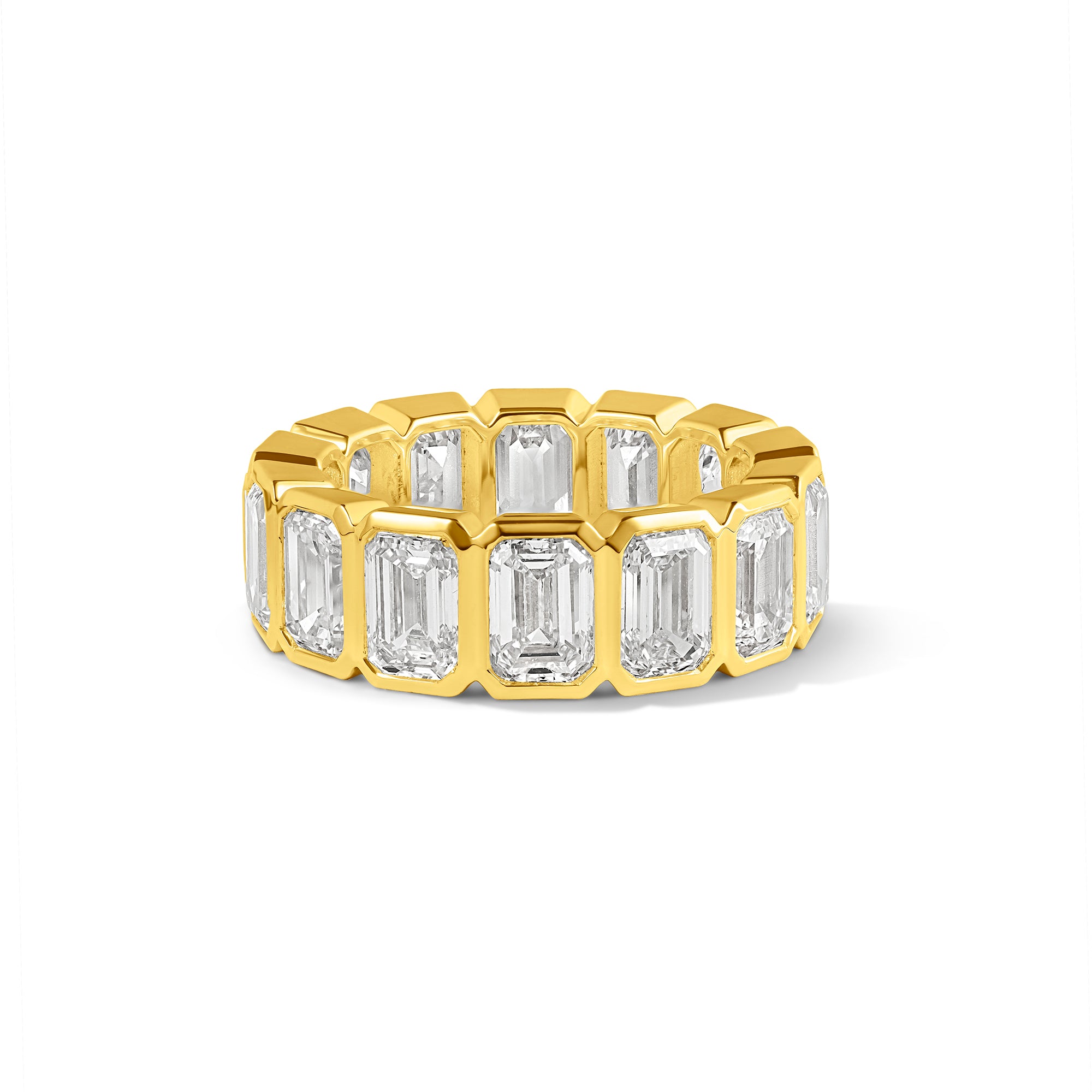 Emerald Bezel Band