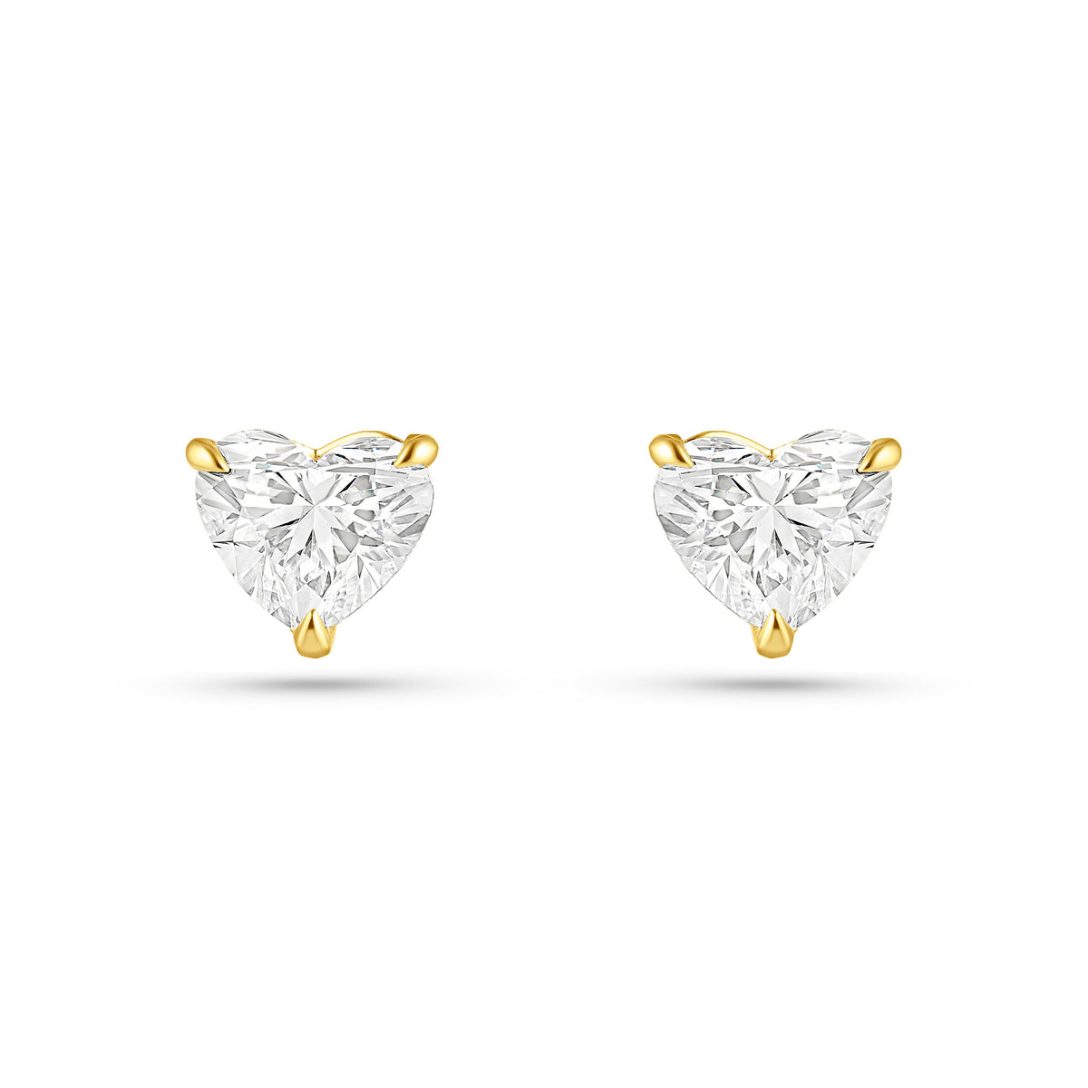 Heart Studs