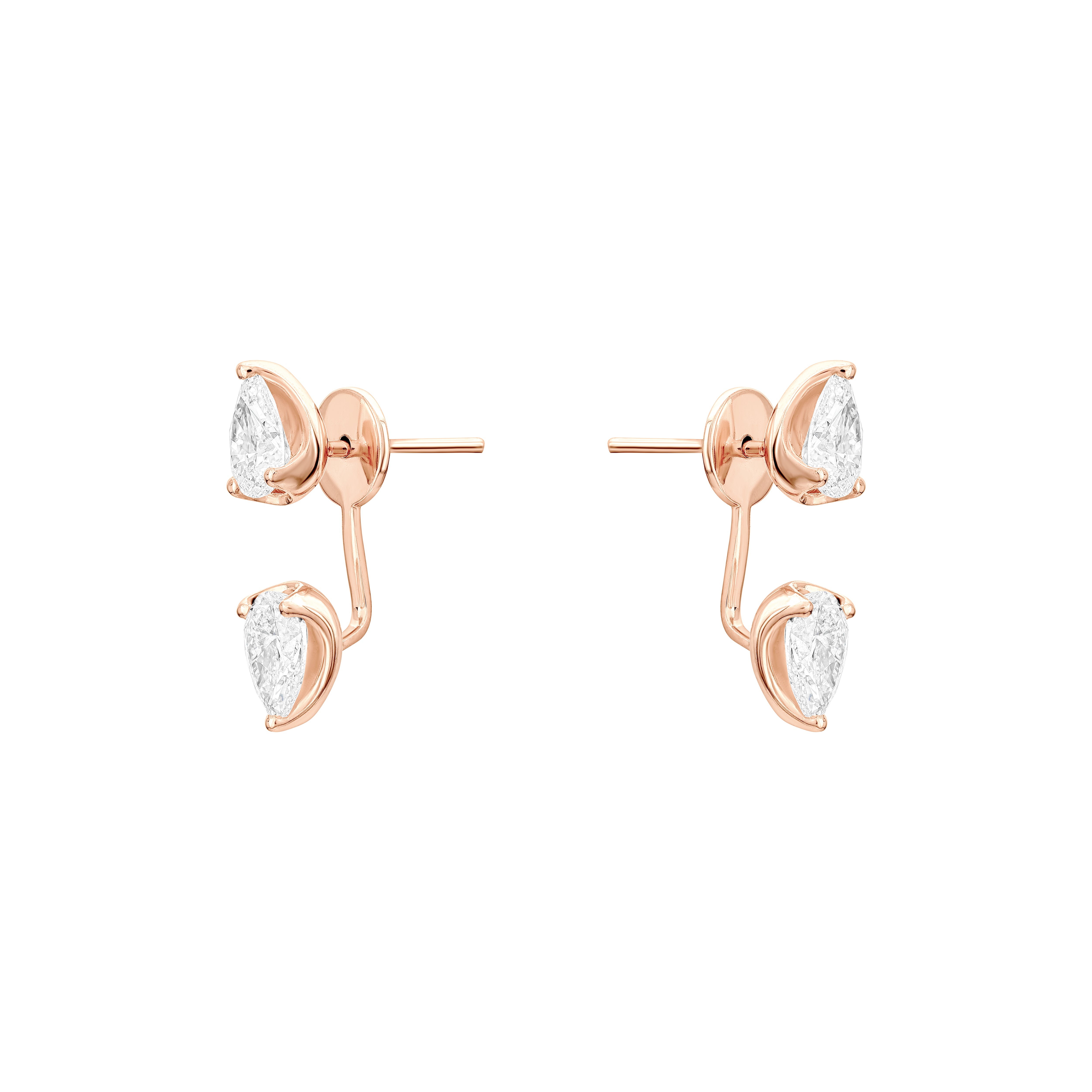 Edge - Lab Diamond & 18k Gold Earring Jacket