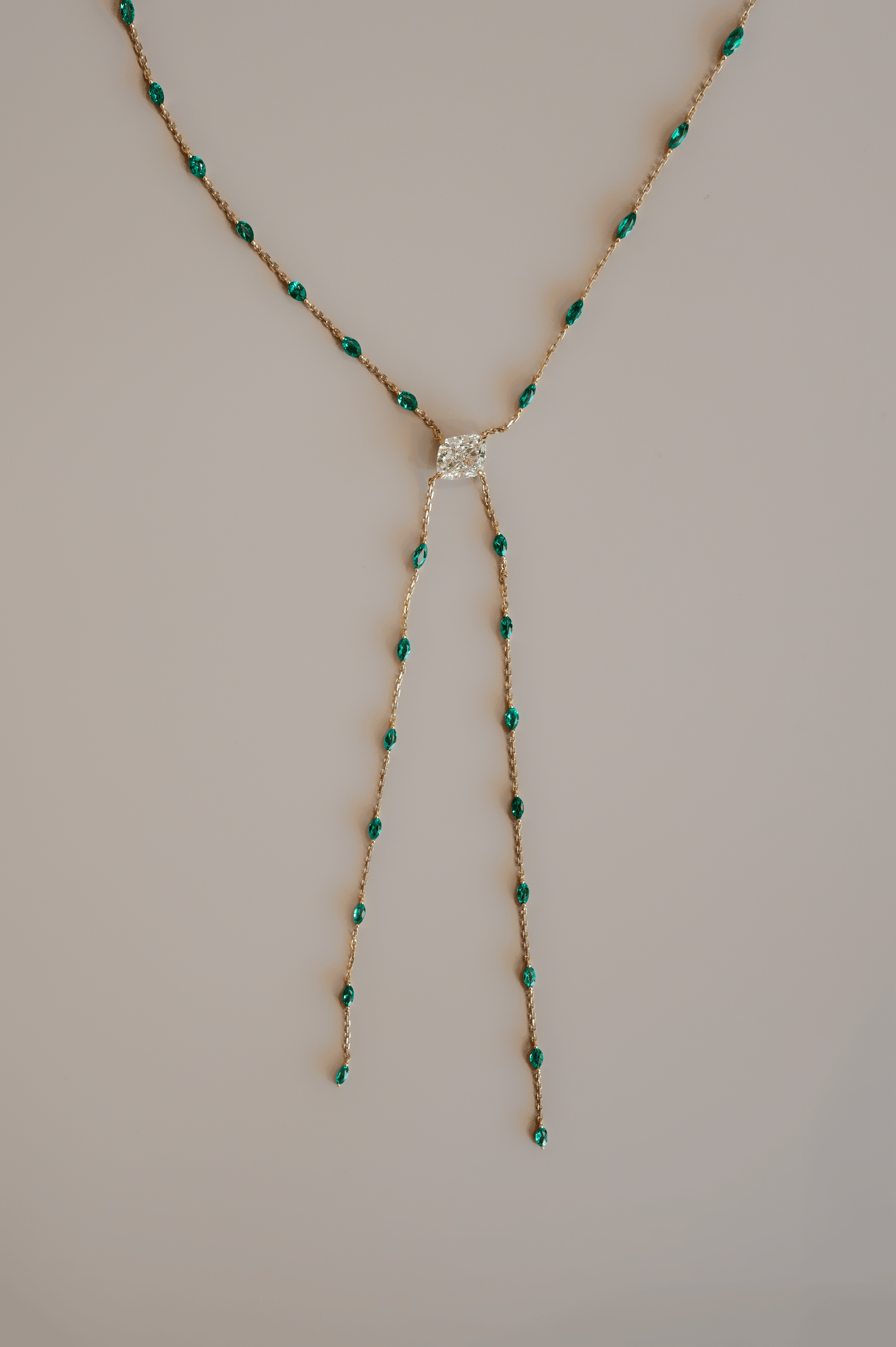 Meridian Emerald Lariat