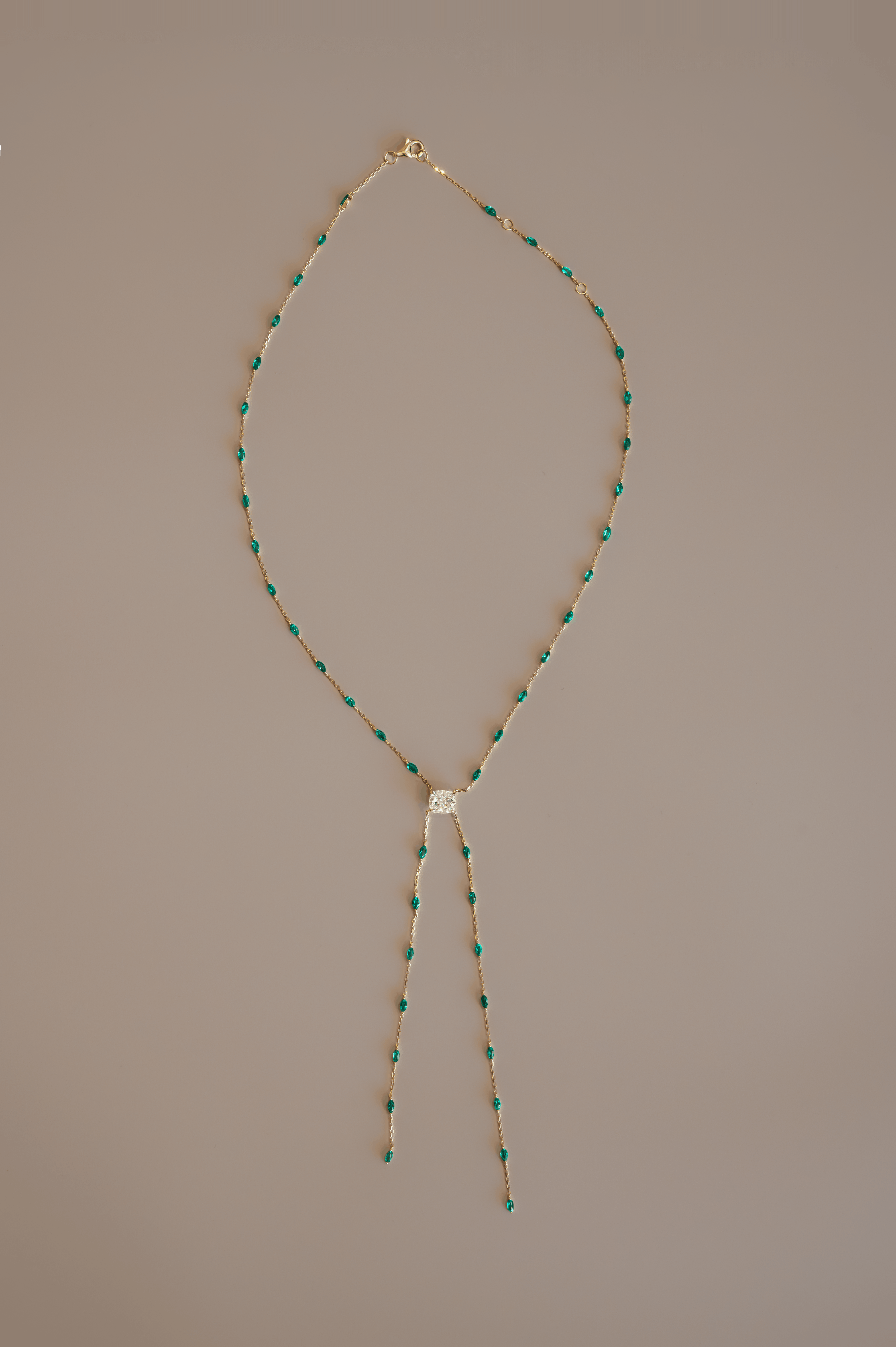 Meridian Emerald Lariat
