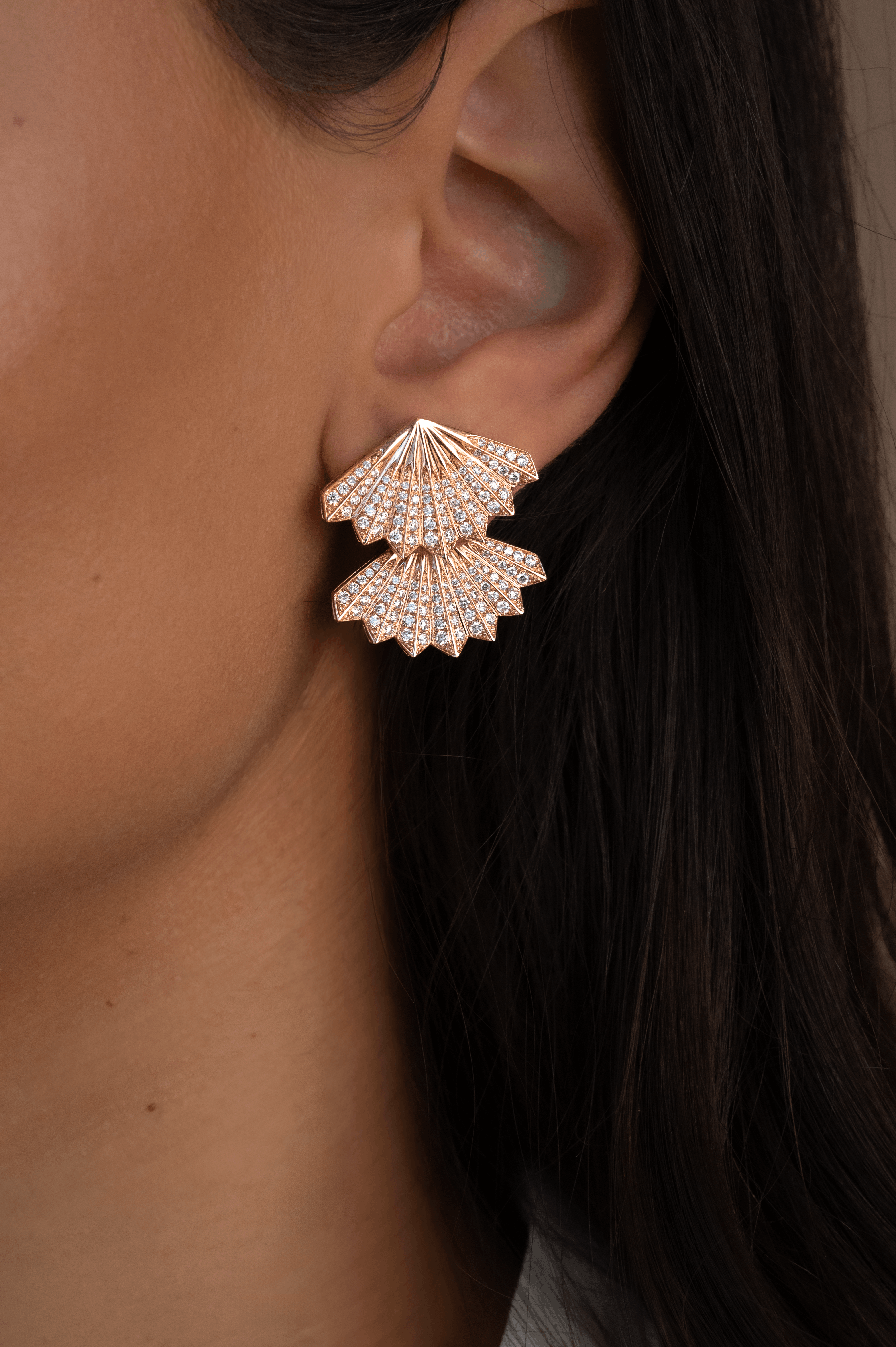 Pavé Flamenco Ear Jacket