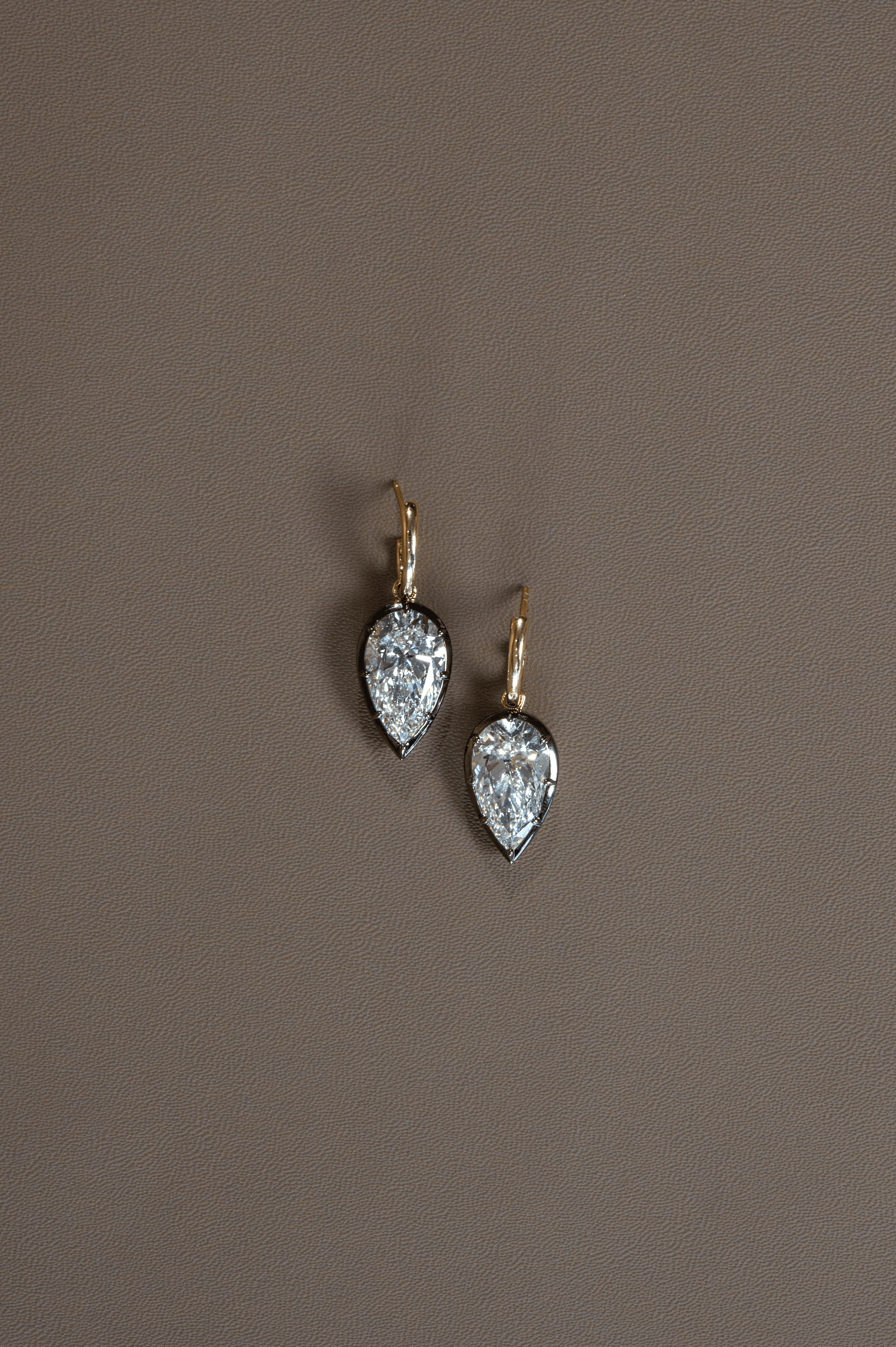 Georgian Pear Earrings