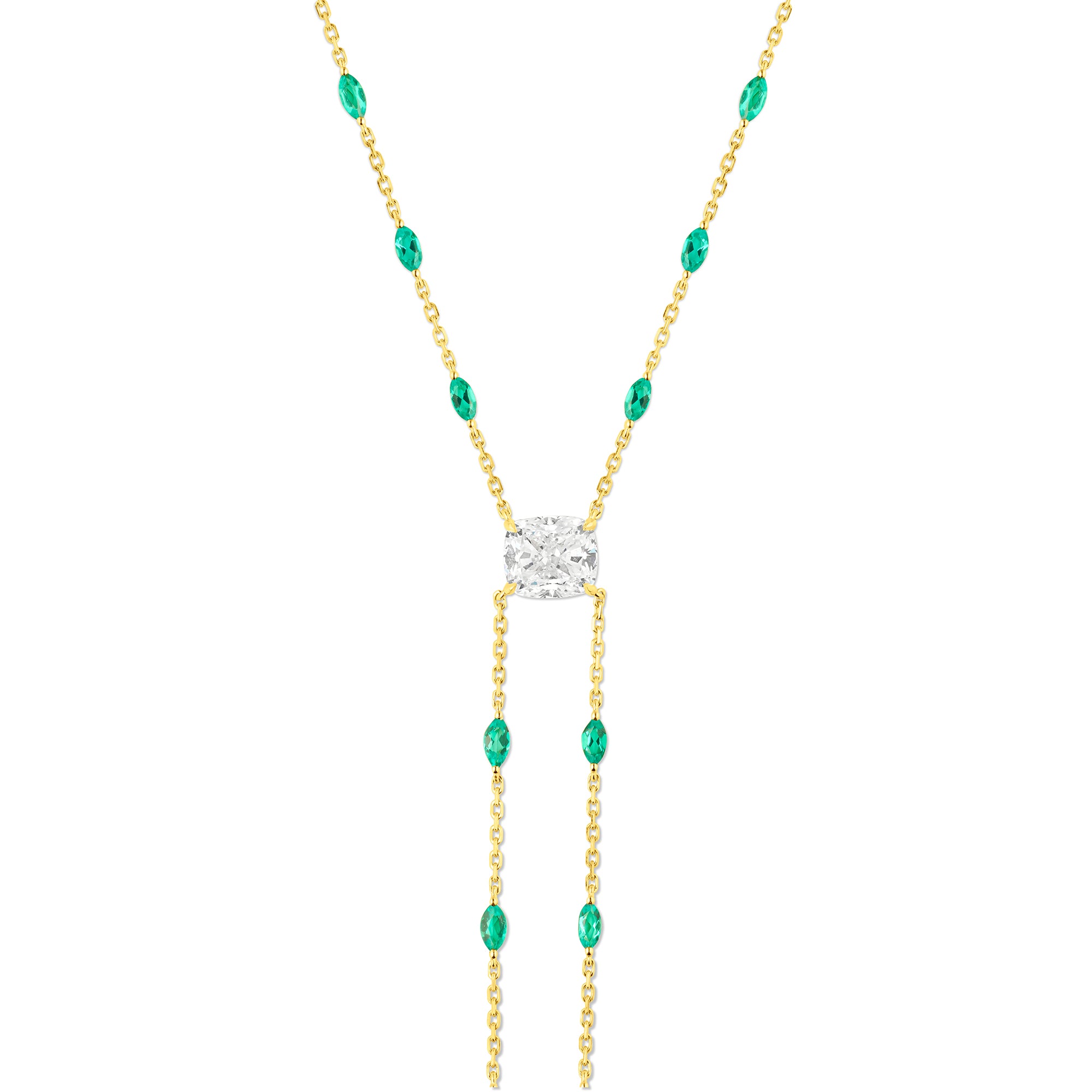 Meridian Emerald Lariat