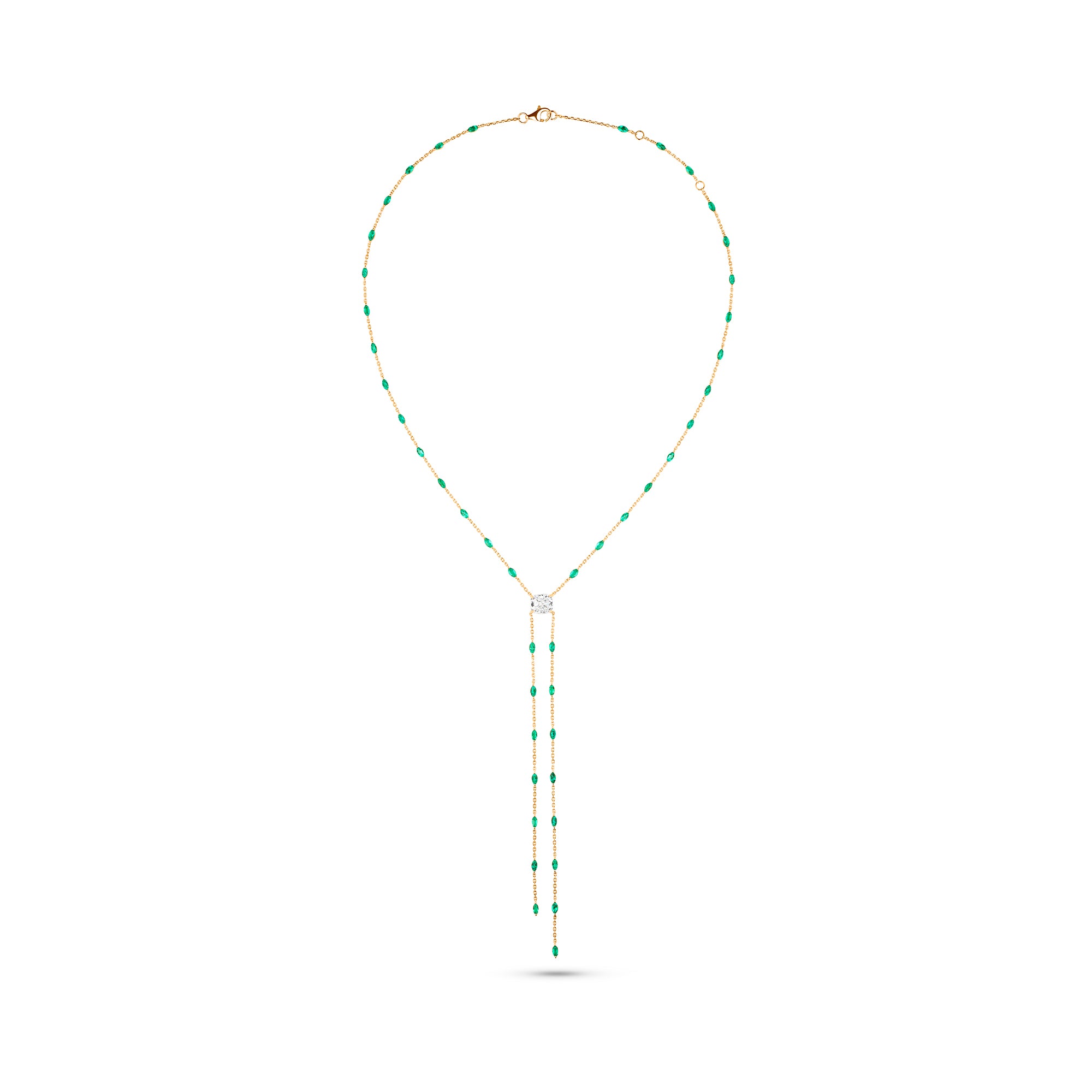 Meridian Emerald Lariat