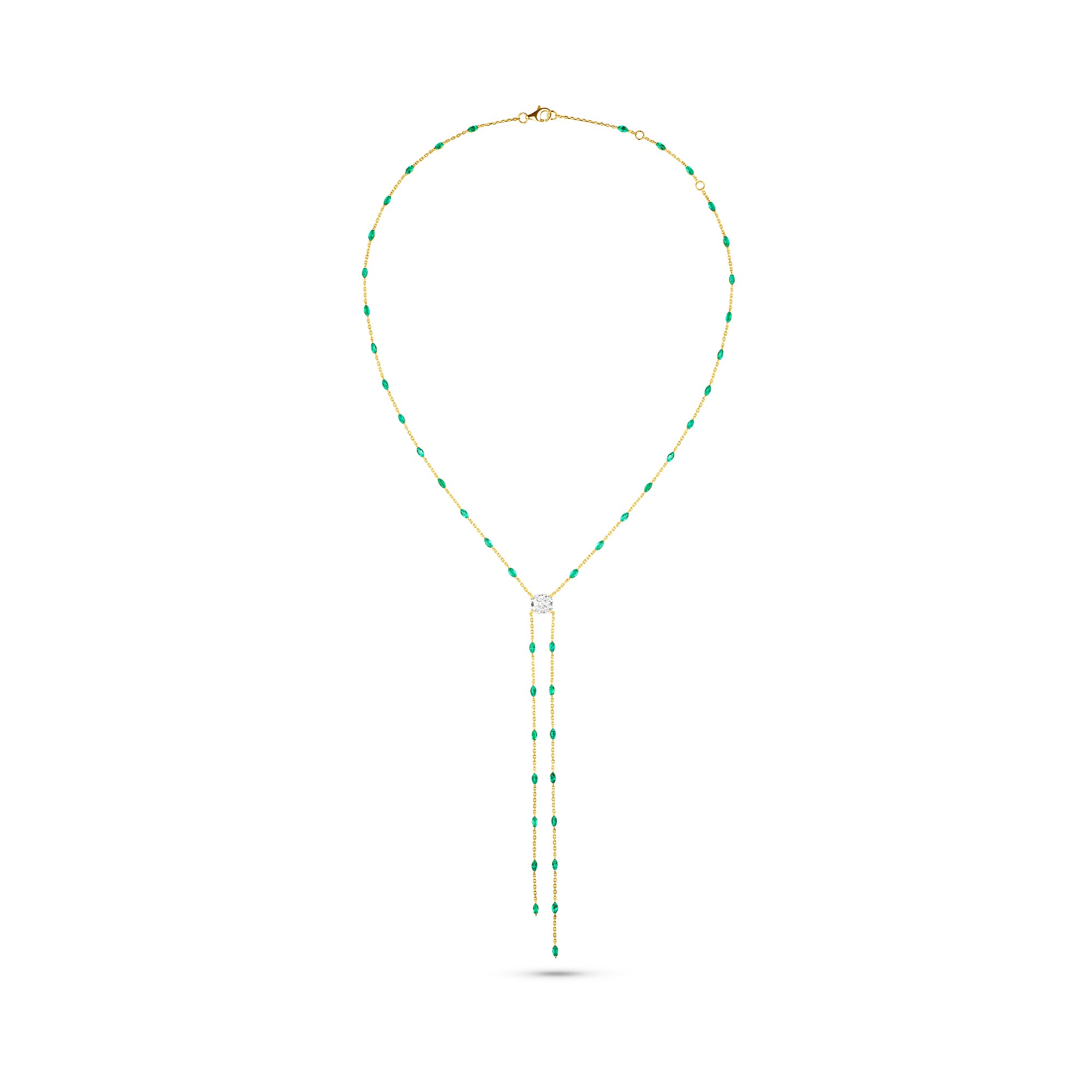 Meridian Emerald Lariat